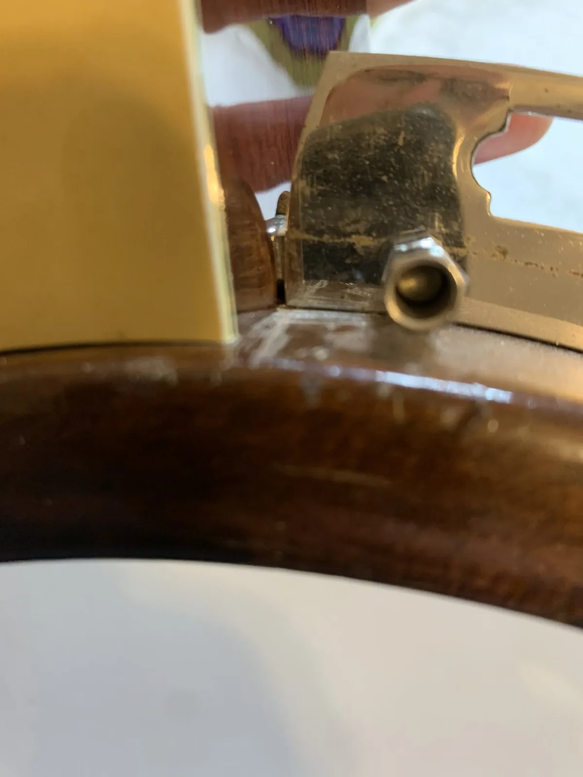 Before image of 1928 Gibson Style 4