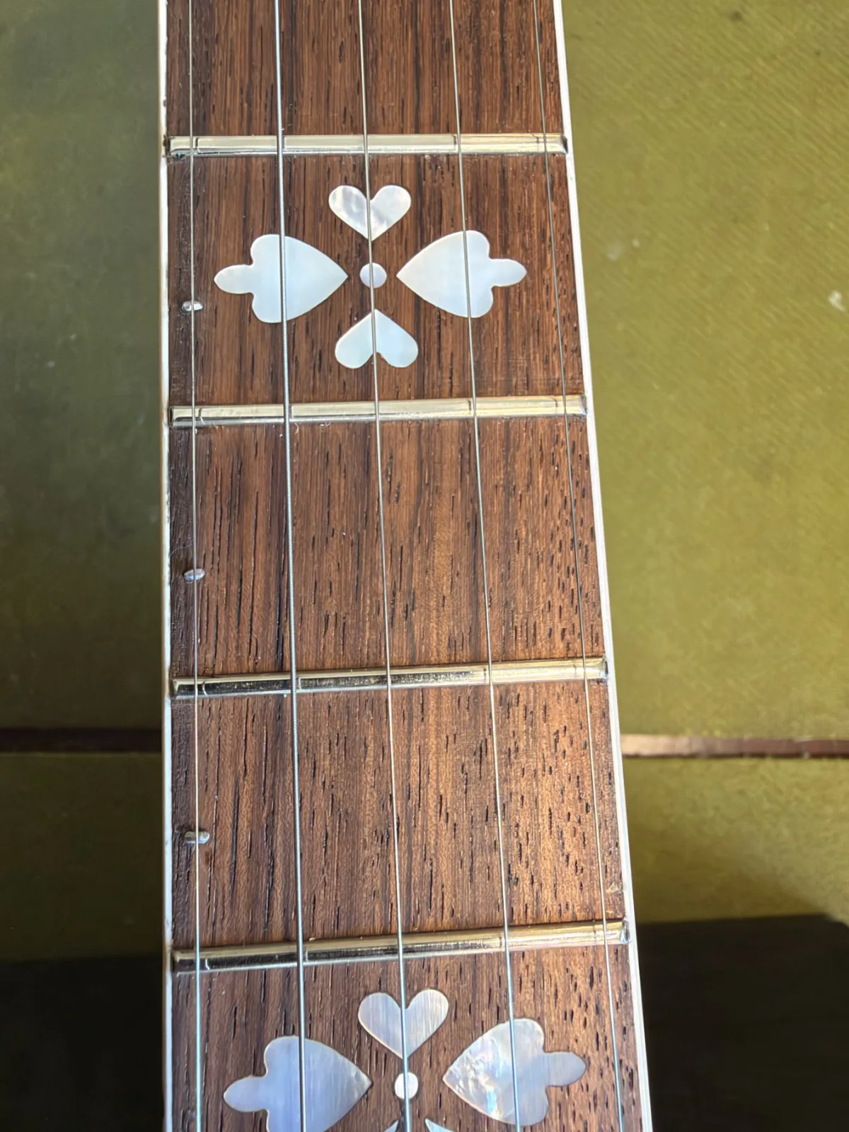 Before image of 1928 Gibson Style 4