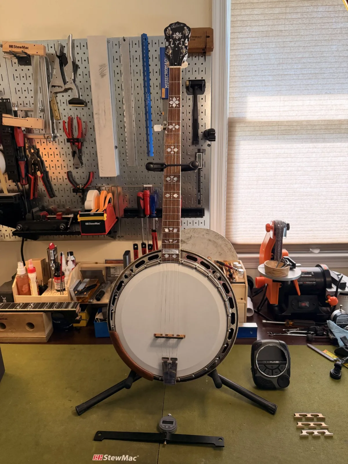Before image of 1928 Gibson Style 4